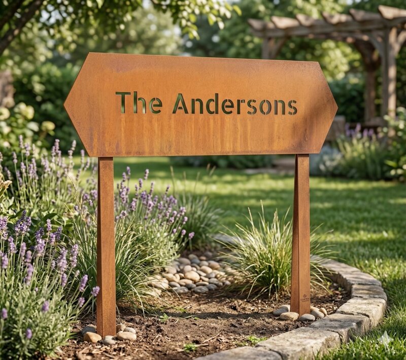 Example custom sign
